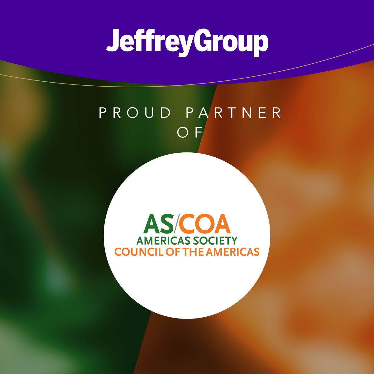 Council of the Americas Renews PR Partnership with JeffreyGroup for the 2023 COA Symposium & 28th BRAVO Business Awards